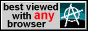 works with any browser