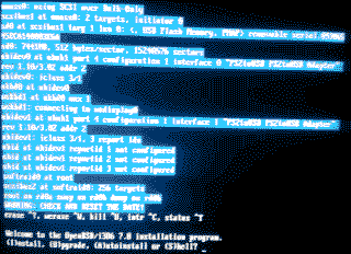 OpenBSD install